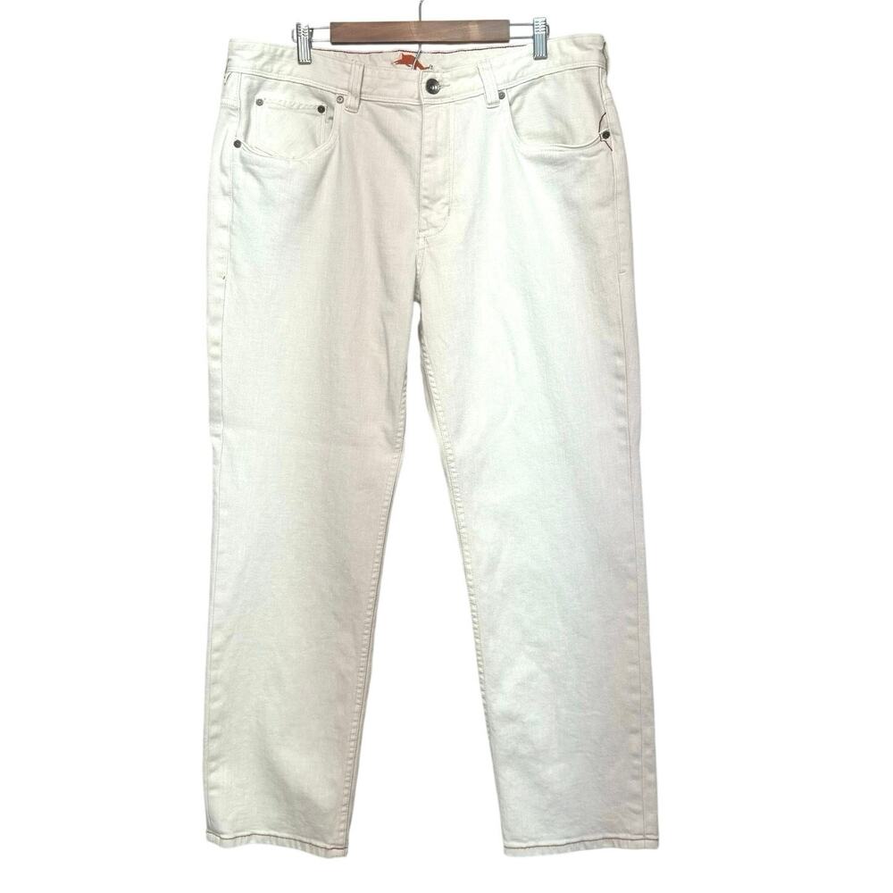 Tommy Bahama Denim Weftside Keys Vintage Fit Jeans 38/30 Coastal Dockside Style
